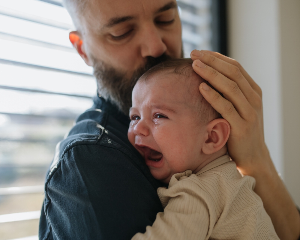 Article blog Nobodytoldme - Pleurs de décharge comment accompagner bébé
