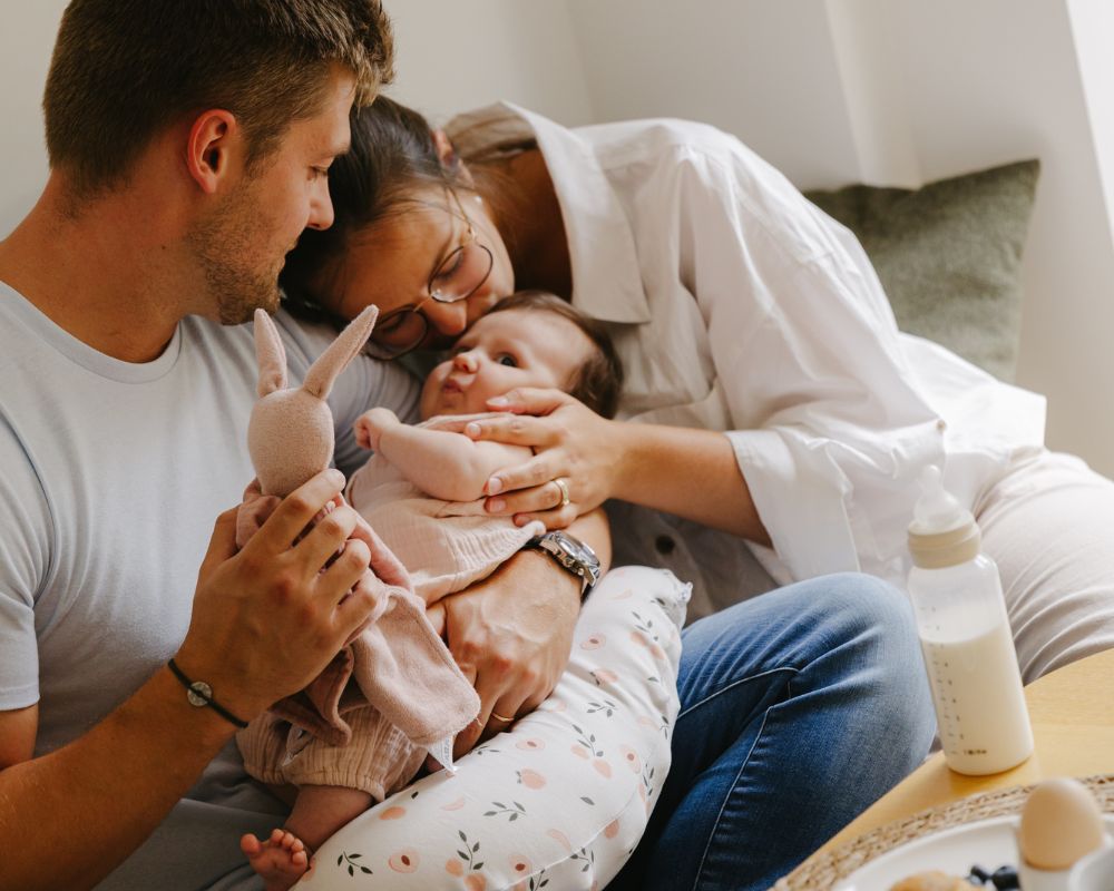 sourire aux anges bébé